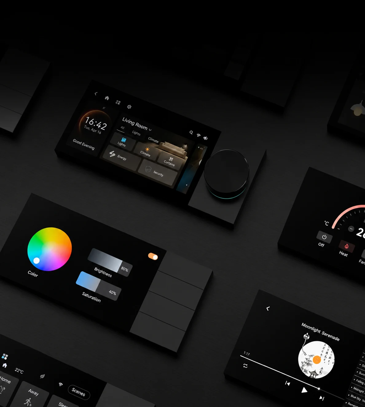 6-inch smart control screen